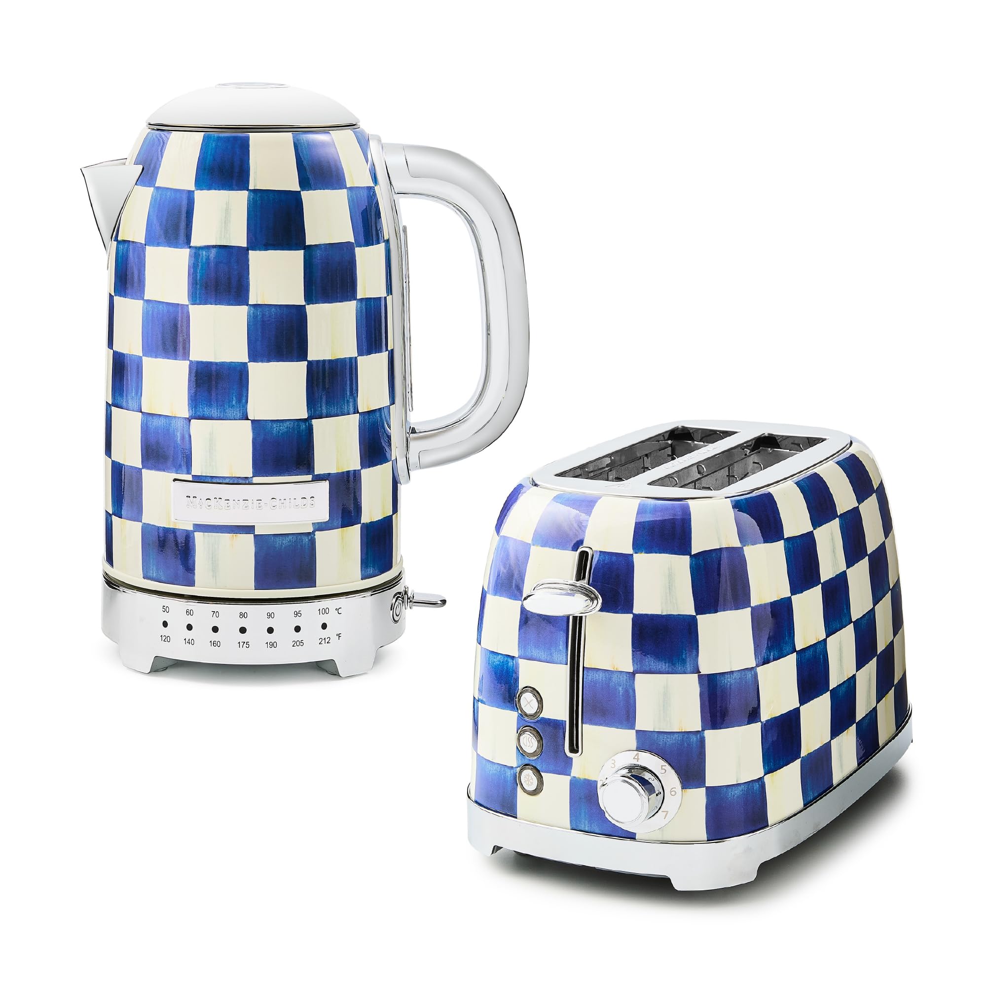 Amazon.com: MACKENZIE-CHILDS Stainless-Steel Electric Kettle